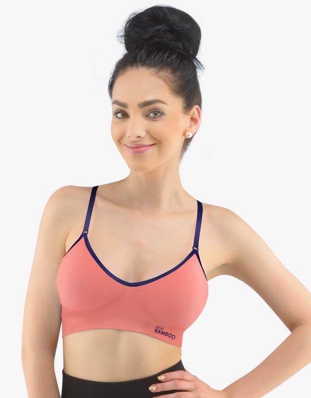 Women's Convertible Padded Bamboo Bra with adjustable straps – Meta Bamboo
